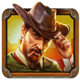cowboy coins man symbol