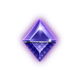crazy gems christmas purple gem symbol