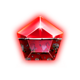 crazy gems christmas red gem symbol