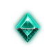 crazy gems christmas turquoise gem symbol