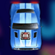 crosstown chicken blue car symbol