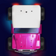 crosstown chicken pink car symbol