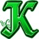 crowning glory k symbol