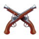 dark waters power combo guns symbol
