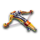 davincis treasure crossbow symbol