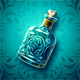 day of the dinero bottle symbol