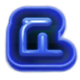 deadcode blue icon symbol