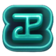 deadcode turquoise icon symbol