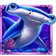 deep sea frenzy purple shark symbol