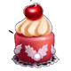 detective donut christmas cherry cake symbol