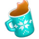 detective donut christmas snowflake mug symbol