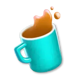 detective donut coffe symbol