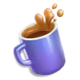 detective donut kickback coffee symbol
