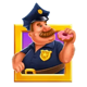detective donut wild 1 symbol