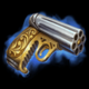 detective fortune gun symbol