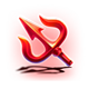 devil fire staff symbol