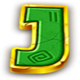 dinero n oro j symbol