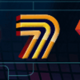 disco triple seven yellow seven symbol