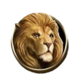 divine fortune gold lion symbol