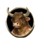 divine fortune gold minotaur symbol