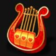 divine riches helios harp symbol