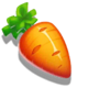 dork unit carrot symbol