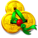 dragon fortune coins hold and win coins symbol