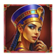 duel of night and day egyptian queen symbol