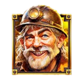 dynamite riches the mother lode miner symbol