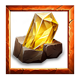 elemental deluxeways crystal yellow symbol