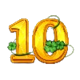 emerald king wheel of wealth 10 symbol