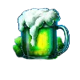 emerald king wheel of wealth drink symbol