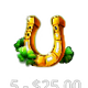 emerald king wheel of wealth horseshoe symbol