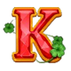 emerald king wheel of wealth k symbol