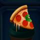 emoticons pizza symbol