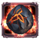 fire master hold and win lava rock symbol