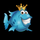 fish party king symbol