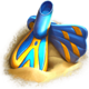 fishin reels flippers symbol