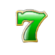 five times wins green7 symbol