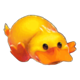 fluffy favourites clawmania yellow duckling symbol