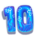 fluffy fishin number 10 symbol
