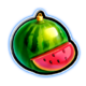 fortune five xmas watermelon symbol