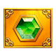 fortune garuda 500 green gem symbol