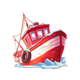 fortune hook antarctic boat symbol