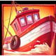 fortune hook boom boat symbol