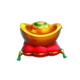 fortune paw ingot symbol