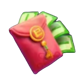 fortune snake money symbol