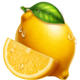 fruit fusion three pots lemon symbol
