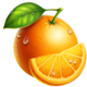 fruit fusion three pots orange symbol