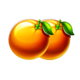 fruit lightning 3x5 orange symbol